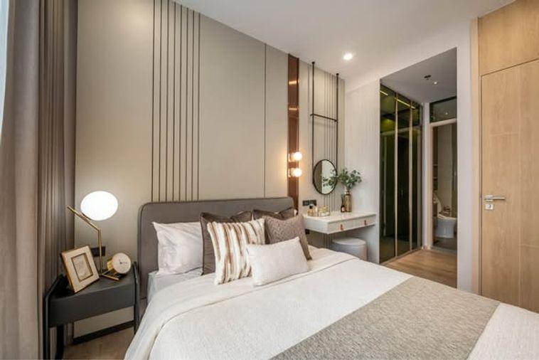 รูป 1 ห้องนอน | 1 ห้องน้ำ | BTS Ekkamai | 36 ตร.ม. | 35,000 บาท/เดือน | ชั้น 20 — The Fine Bangkok Thonglor-Ekamai กรุงเทพฯ - รูปที่ 3/5
