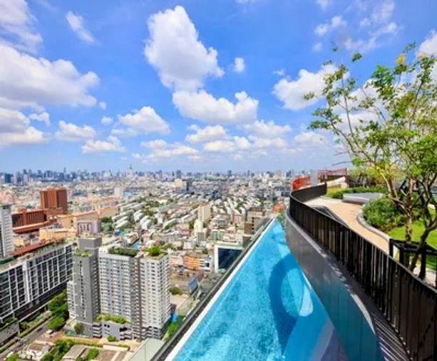 รูป 1 ห้องนอน | 1 ห้องน้ำ | MRT Huai Khwang | 31 ตร.ม. | 18,000 บาท/เดือน | ชั้น 15 — XT Huaikhwang กรุงเทพฯ - รูปที่ 3/8