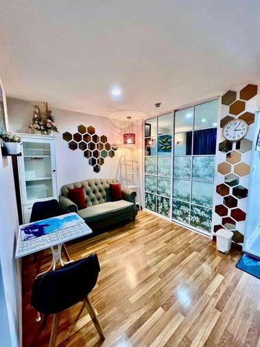 รูป 1 ห้องนอน | 1 ห้องน้ำ | BTS On Nut | 29 ตร.ม. | 12,000 บาท/เดือน | ชั้น 4 — Regent Homesukhumvit 81 กรุงเทพฯ - รูปที่ 4/5
