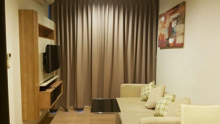 รูป 1 ห้องนอน | 1 ห้องน้ำ | BTS Saphan Taksin | 35 ตร.ม. | 18,000 บาท/เดือน | ชั้น 9 — Rhythm Sathorn กรุงเทพฯ - รูปที่ 3/7