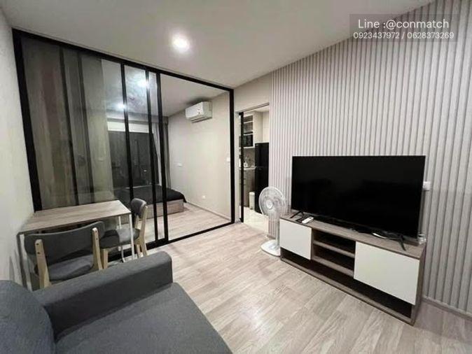 รูป 1 ห้องนอน | 1 ห้องน้ำ | BTS Bang Chak | 26.5 ตร.ม. | 13,000 บาท/เดือน | ชั้น 8 — Plum Condo Sukhumvit 97.1 กรุงเทพฯ - รูปที่ 1/5