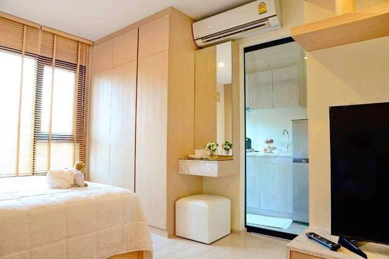 รูป 1 ห้องนอน | 1 ห้องน้ำ | MRT Phetchaburi | 25 ตร.ม. | 17,000 บาท/เดือน | ชั้น 18 — Life Asoke กรุงเทพฯ - รูปที่ 1/10