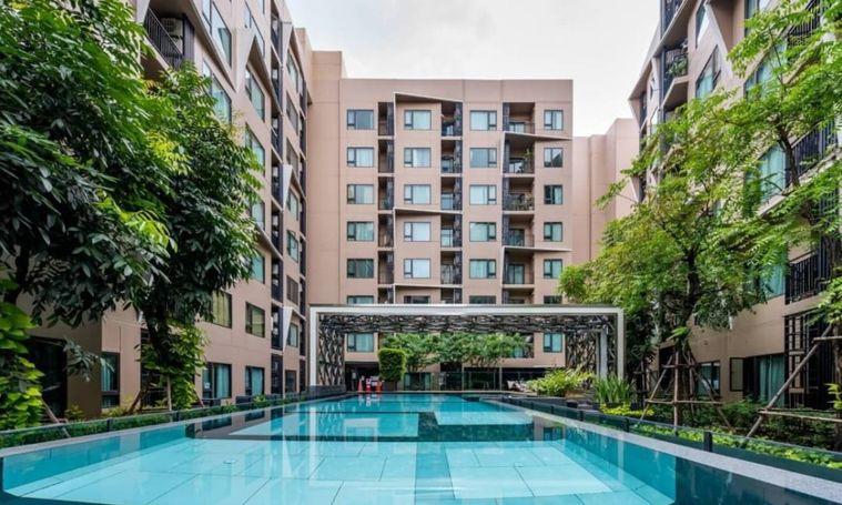 picture 1Bed | 1Bath | MRT Khlong Toei | 25sqm | THB 10,000/mo | Fl.2 — Condolette Pixel Sathorn Bangkok - 2/2