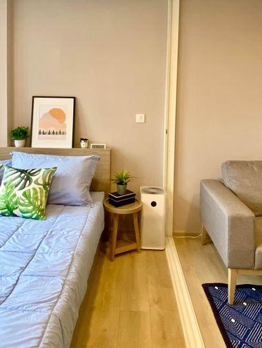 picture 1Bed | 1Bath | BTS On Nut | 27sqm | THB 13,000/mo | Fl.6 — Chambers On-Nut Station Bangkok - 1/3