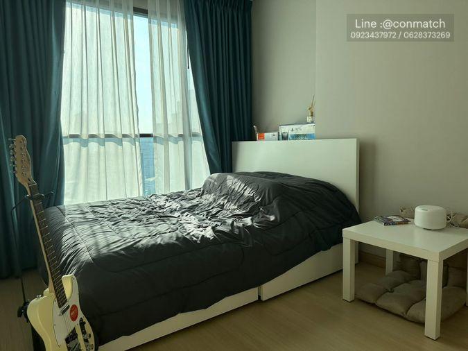 รูป 1 ห้องนอน | 1 ห้องน้ำ | MRT Sai Ma | 27 ตร.ม. | 16,000 บาท/เดือน | ชั้น 30 — Lumpini Suite Phetchaburi - Makkasan กรุงเทพฯ - รูปที่ 8/9