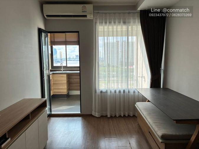 รูป 1 ห้องนอน | 1 ห้องน้ำ | MRT Lumphini | 51 ตร.ม. | 25,000 บาท/เดือน | ชั้น 12 — Delight Residence Riverfront กรุงเทพฯ - รูปที่ 4/9