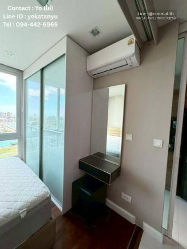 รูป 1 ห้องนอน | 1 ห้องน้ำ | BTS Samrong | 35 ตร.ม. | 12,000 บาท/เดือน | ชั้น 9 — The Metropolis Samrong กรุงเทพฯ - รูปที่ 4/5