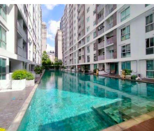 picture 1Bed | 1Bath | MRT Phra Ram 9 | 30sqm | THB 13,000/mo | Fl.15 — A Space Asoke-Ratchada Bangkok - 1/9