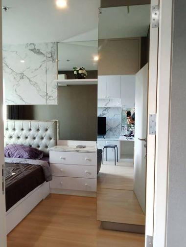 รูป 1 ห้องนอน | 1 ห้องน้ำ | MRT Phetchaburi | 31 ตร.ม. | 25,000 บาท/เดือน | ชั้น 25 — Lumpini Suite Phetchaburi - Makkasan กรุงเทพฯ - รูปที่ 1/10