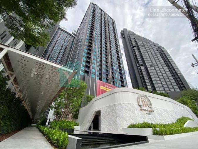 รูป 1 ห้องนอน | 1 ห้องน้ำ | MRT Phetchaburi | 25 ตร.ม. | 17,000 บาท/เดือน | ชั้น 18 — Life Asoke กรุงเทพฯ - รูปที่ 4/10