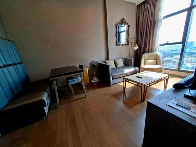 รูป 1 ห้องนอน | 1 ห้องน้ำ | BTS Surasak | 42 ตร.ม. | 38,000 บาท/เดือน | ชั้น 20 — Diplomat Sathorn กรุงเทพฯ - รูปที่ 5/5