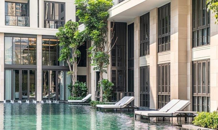 รูป 1 ห้องนอน | 1 ห้องน้ำ | BTS Ekkamai | 49 ตร.ม. | 50,000 บาท/เดือน | ชั้น 2 — The Reserve Sukhumvit 61 กรุงเทพฯ - รูปที่ 7/10