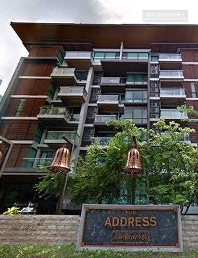 รูป 1 ห้องนอน | 1 ห้องน้ำ | BTS Ekkamai | 42 ตร.ม. | 30,000 บาท/เดือน | ชั้น 4 — The Address Sukhumvit 61 กรุงเทพฯ - รูปที่ 1/10