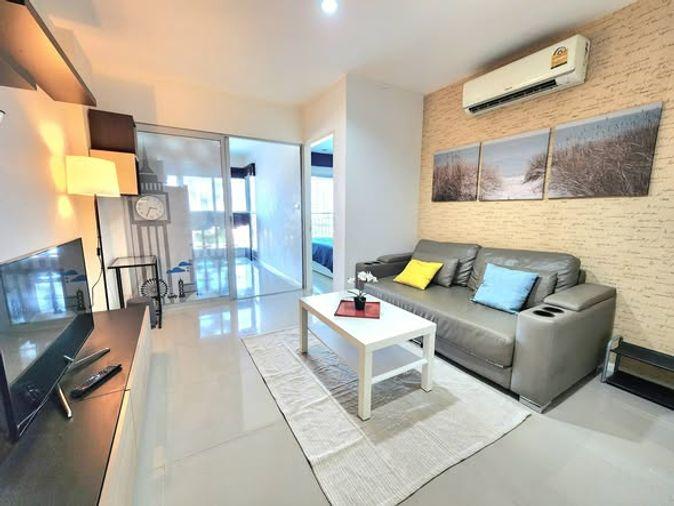 picture 1Bed | 1Bath | BTS Phra Khanong | 38sqm | THB 20,000/mo | Fl.29 — Aspire Sukhumvit 48 Bangkok - 4/5