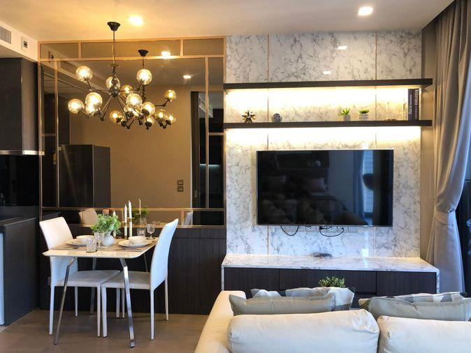 รูป 1 ห้องนอน | 1 ห้องน้ำ | MRT Sukhumvit | 36 ตร.ม. | 35,000 บาท/เดือน | ชั้น 34 — Ashton Asoke กรุงเทพฯ - รูปที่ 2/6