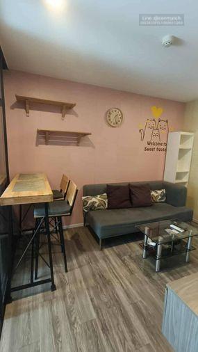 รูป 1 ห้องนอน | 1 ห้องน้ำ | BTS Pu Chao | 28 ตร.ม. | 10,000 บาท/เดือน | ชั้น 2 — Loft Sukhumvit 115 กรุงเทพฯ - รูปที่ 1/4