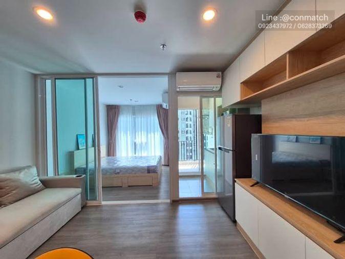 รูป 1 ห้องนอน | 1 ห้องน้ำ | BTS Bang Na | 28.9 ตร.ม. | 10,000 บาท/เดือน | ชั้น 26 — Regent Home Bangna กรุงเทพฯ - รูปที่ 4/5
