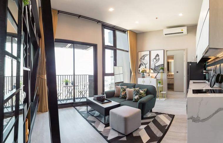 รูป 1 ห้องนอน | 1 ห้องน้ำ | BTS Punnawithi | 33 ตร.ม. | 26,000 บาท/เดือน | ชั้น 28 — The Line Sukhumvit 101 กรุงเทพฯ - รูปที่ 3/9