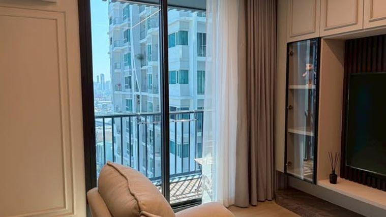 รูป 1 ห้องนอน | 1 ห้องน้ำ | MRT Bang O | 50 ตร.ม. | 35,000 บาท/เดือน | ชั้น 25 — Building A กรุงเทพฯ - รูปที่ 1/5