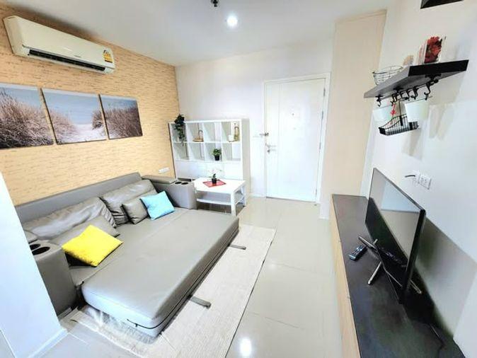 picture 1Bed | 1Bath | BTS Phra Khanong | 38sqm | THB 20,000/mo | Fl.29 — Aspire Sukhumvit 48 Bangkok - 2/5