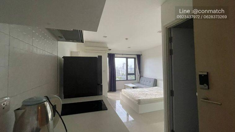รูป สตูดิโอ | 1 ห้องน้ำ | MRT Khlong Toei | 23 ตร.ม. | 12,000 บาท/เดือน | ชั้น 8 — Condolette Pixel Sathorn กรุงเทพฯ - รูปที่ 9/10