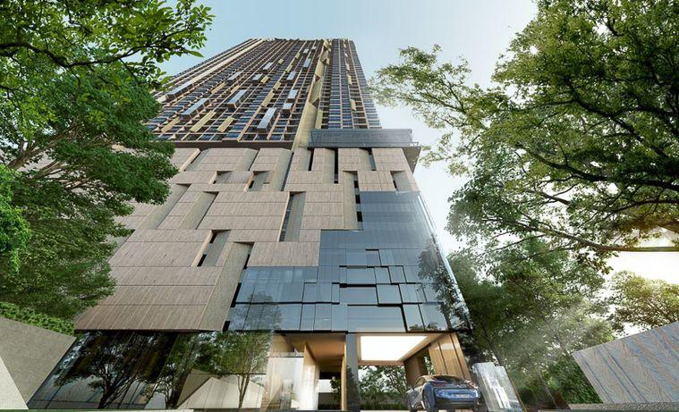 รูป 1 ห้องนอน | 1 ห้องน้ำ | BTS Thong Lo | 34 ตร.ม. | 22,000 บาท/เดือน | ชั้น 33 — Oka Haus Sukhumvit 36 กรุงเทพฯ - รูปที่ 1/10