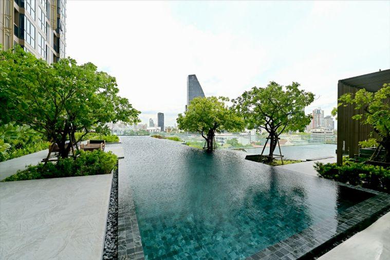 รูป 1 ห้องนอน | 1 ห้องน้ำ | BTS Thong Lo | 34 ตร.ม. | 22,000 บาท/เดือน | ชั้น 33 — Oka Haus Sukhumvit 36 กรุงเทพฯ - รูปที่ 3/10