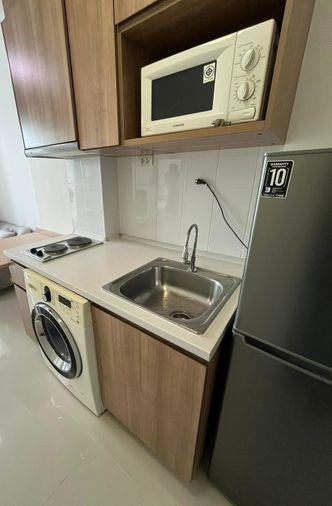 รูป 1 ห้องนอน | 1 ห้องน้ำ | BTS Udom Suk | 31 ตร.ม. | 13,000 บาท/เดือน | ชั้น 10 — Ideo Mix Sukhumvit 103 กรุงเทพฯ - รูปที่ 1/10