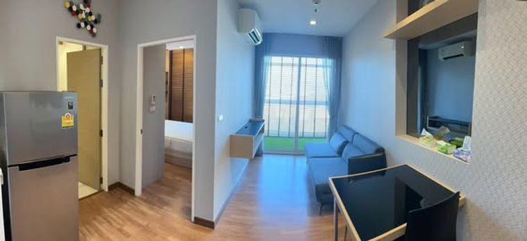 รูป 1 ห้องนอน | 1 ห้องน้ำ | BTS Bang Na | 37 ตร.ม. | 16,000 บาท/เดือน | ชั้น 17 — The Coast Bangkok กรุงเทพฯ - รูปที่ 4/5