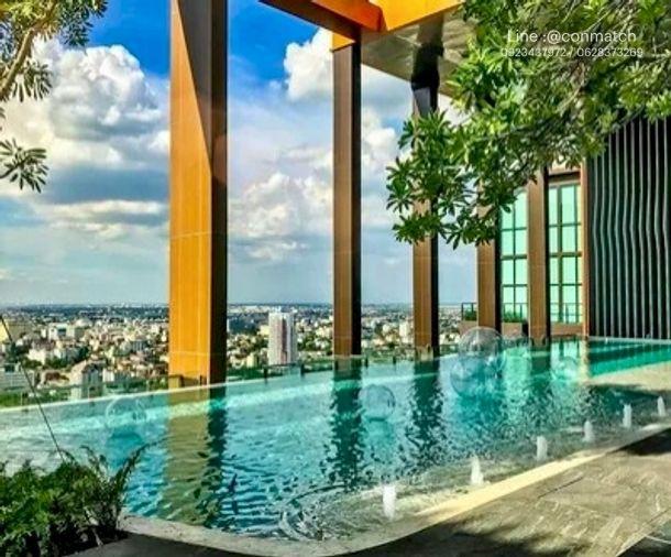 รูป 2 ห้องนอน | 2 ห้องน้ำ | BTS Lat Phrao | 55 ตร.ม. | 33,000 บาท/เดือน | ชั้น 15 — Whizdom Avenue Ratchada-Ladprao กรุงเทพฯ - รูปที่ 3/10