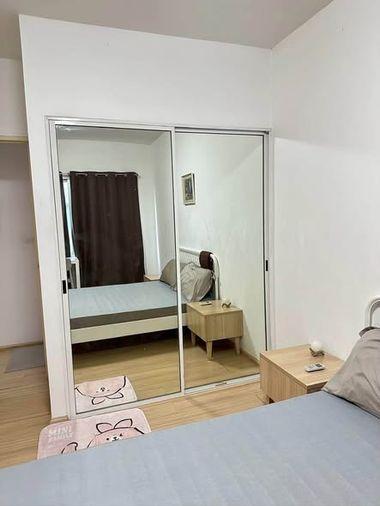 รูป 1 ห้องนอน | 1 ห้องน้ำ | MRT Sutthisan | 35 ตร.ม. | 10,000 บาท/เดือน | ชั้น 4 — Space Play กรุงเทพฯ - รูปที่ 4/5