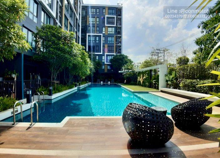 รูป 1 ห้องนอน | 1 ห้องน้ำ | BTS Yaek Lam Sali | 29 ตร.ม. | 10,000 บาท/เดือน | ชั้น 1 — Icondo Serithai Green Space กรุงเทพฯ - รูปที่ 3/10