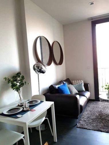 picture 1Bed | 1Bath | BTS Asok | 32sqm | THB 28,000/mo | Fl.34 — Edge Sukhumvit 23 Bangkok - 6/7