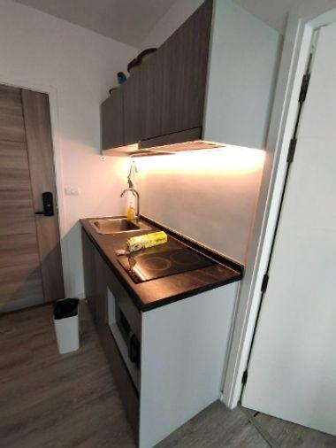 รูป 1 ห้องนอน | 1 ห้องน้ำ | BTS Bearing | 25 ตร.ม. | 8,000 บาท/เดือน | ชั้น 26 — Kensington Sukhumvit - Theparak Train Station กรุงเทพฯ - รูปที่ 6/7