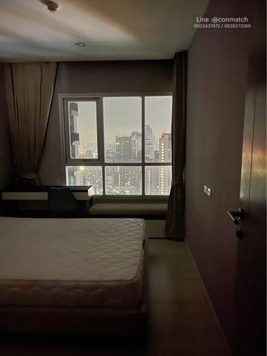 รูป 1 ห้องนอน | 1 ห้องน้ำ | MRT Huai Khwang | 32 ตร.ม. | 16,000 บาท/เดือน | ชั้น 30 — Life Ratchadapisek กรุงเทพฯ - รูปที่ 1/5