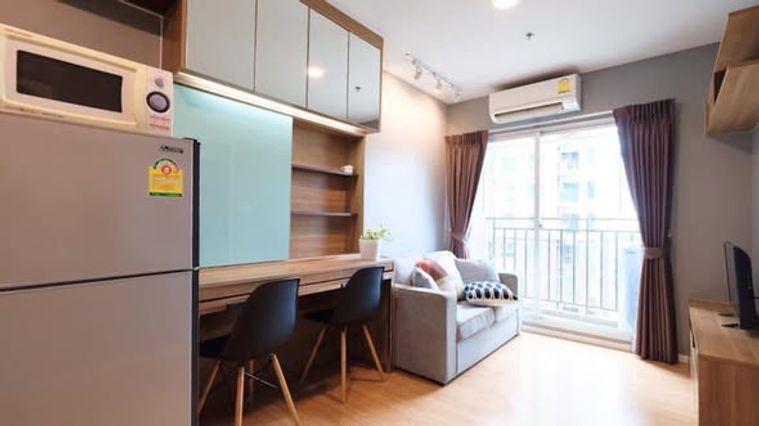 รูป 1 ห้องนอน | 1 ห้องน้ำ | BTS Pak Nam | 28 ตร.ม. | 7,000 บาท/เดือน | ชั้น 6 — Parkland Lite - Sukhumvit Pak Nam กรุงเทพฯ - รูปที่ 2/5