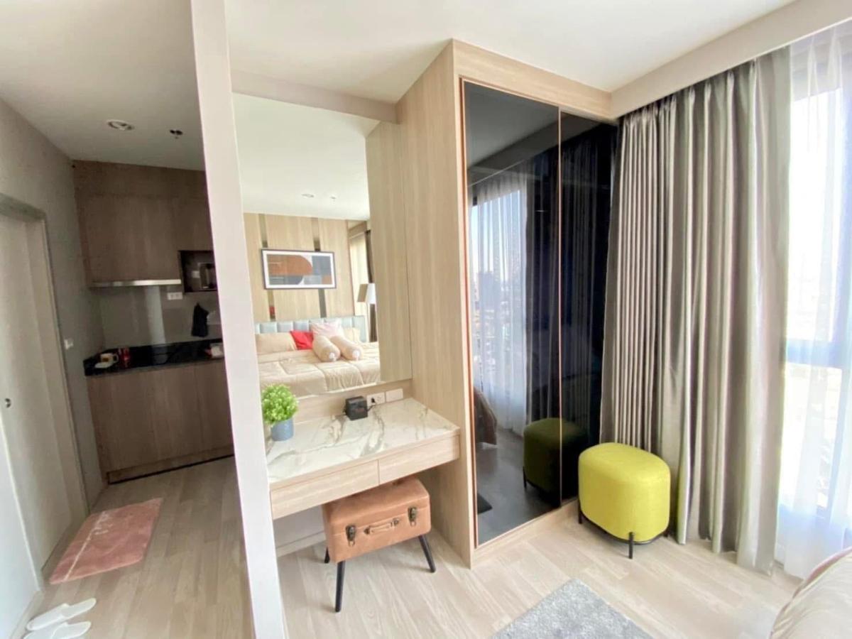 รูป สตูดิโอ | 1 ห้องน้ำ | BTS Bearing | 30 ตร.ม. | 15,000 บาท/เดือน | ชั้น 18 — Ideo Mobi Sukhumvit Eastpoint Near กรุงเทพฯ - รูปที่ 1/4