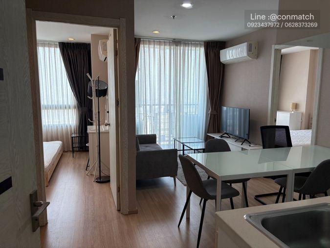 picture 2Bed | 2Bath | BTS Phra Khanong | 57sqm | THB 22,000/mo | Fl.28 — Artemis Sukhumvit 77 Bangkok - 7/7