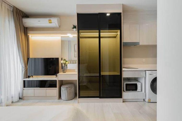 picture Studio | 1Bath | BTS Phloen Chit | 25sqm | THB 19,000/mo | Fl.32 — Life One Wireless Bangkok - 3/5