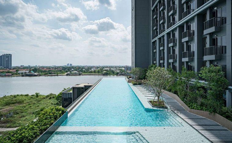 รูป 2 ห้องนอน | 2 ห้องน้ำ | MRT Phra Nang Klao | 60 ตร.ม. | 22,000 บาท/เดือน | ชั้น 14 — The Politan Aqua กรุงเทพฯ - รูปที่ 4/8