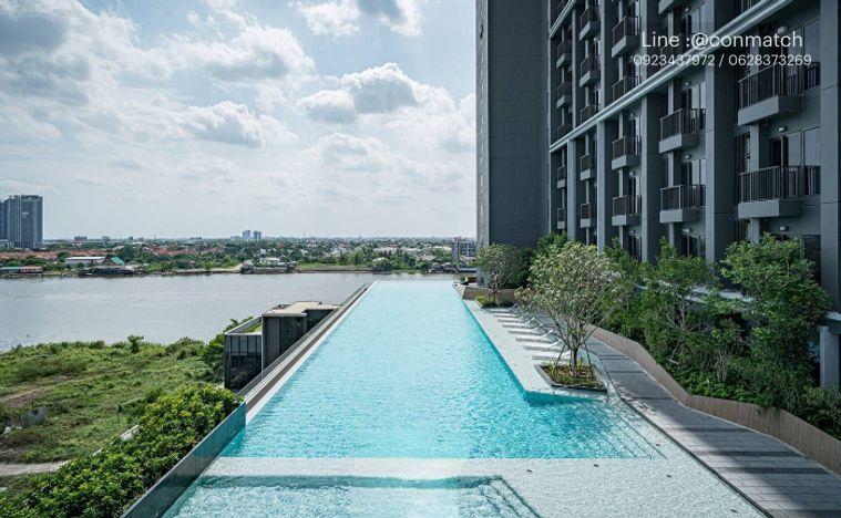 รูป 2 ห้องนอน | 2 ห้องน้ำ | MRT Phra Nang Klao | 60 ตร.ม. | 22,000 บาท/เดือน | ชั้น 14 — The Politan Aqua กรุงเทพฯ - รูปที่ 4/8