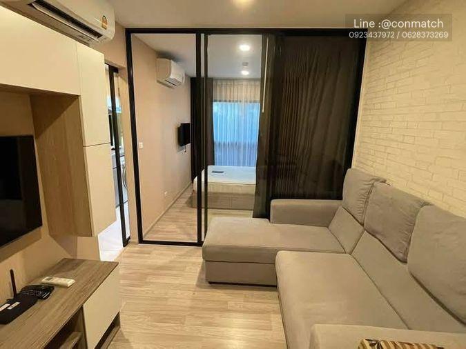 รูป 1 ห้องนอน | 1 ห้องน้ำ | BTS Bang Chak | 27 ตร.ม. | 9,000 บาท/เดือน | ชั้น 3 — Plum Sukhumvit 97/1 Sation กรุงเทพฯ - รูปที่ 1/4