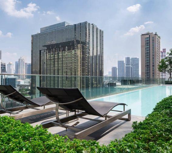 picture 1Bed | 1Bath | BTS Phaya Thai | 25sqm | THB 20,000/mo | Fl.3 — Park Origin Phayathai Bangkok - 3/10