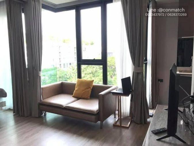 รูป 1 ห้องนอน | 1 ห้องน้ำ | BTS Phrom Phong | 29 ตร.ม. | 18,000 บาท/เดือน | ชั้น 7 — The Teak Sukhumvit 39 กรุงเทพฯ - รูปที่ 1/5