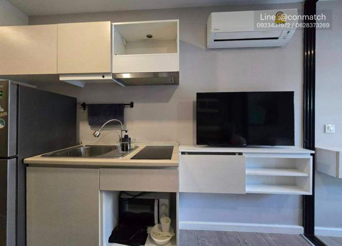 รูป 1 ห้องนอน | 1 ห้องน้ำ | BTS Udom Suk | 21 ตร.ม. | 9,000 บาท/เดือน | ชั้น 2 — Pause Condo Sukhumvit 103 กรุงเทพฯ - รูปที่ 9/10