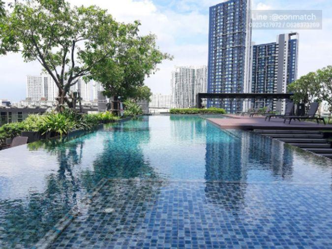 รูป 1 ห้องนอน | 1 ห้องน้ำ | BTS On Nut | 28 ตร.ม. | 20,000 บาท/เดือน | ชั้น 15 — The Base Park West Sukhumvit 77 กรุงเทพฯ - รูปที่ 3/9