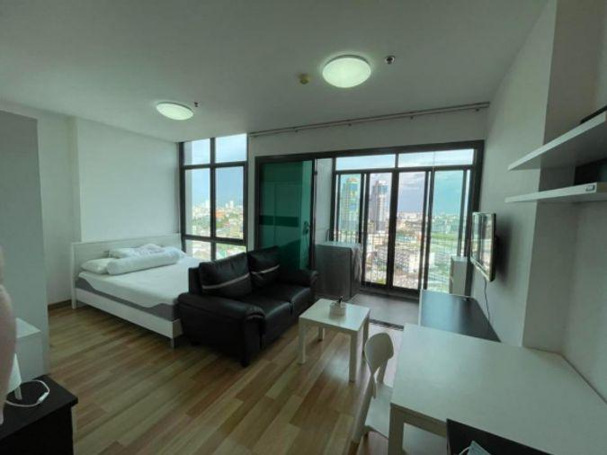 รูป 1 ห้องนอน | 1 ห้องน้ำ | BTS Udom Suk | 27 ตร.ม. | 12,000 บาท/เดือน | ชั้น 15 — Ideo Blucove Sukhumvit กรุงเทพฯ - รูปที่ 7/9