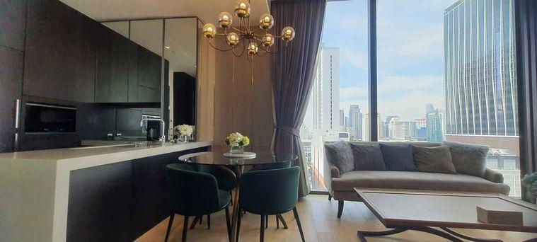 picture 2Bed | 2Bath | BTS Chit Lom | 74sqm | THB 88,000/mo | Fl.17 — 28 Chidlom Bangkok - 7/10