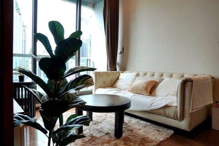 รูป 1 ห้องนอน | 1 ห้องน้ำ | BTS Phrom Phong | 45 ตร.ม. | 40,000 บาท/เดือน | ชั้น 12 — The Address Sukhumvit 28 กรุงเทพฯ - รูปที่ 4/7
