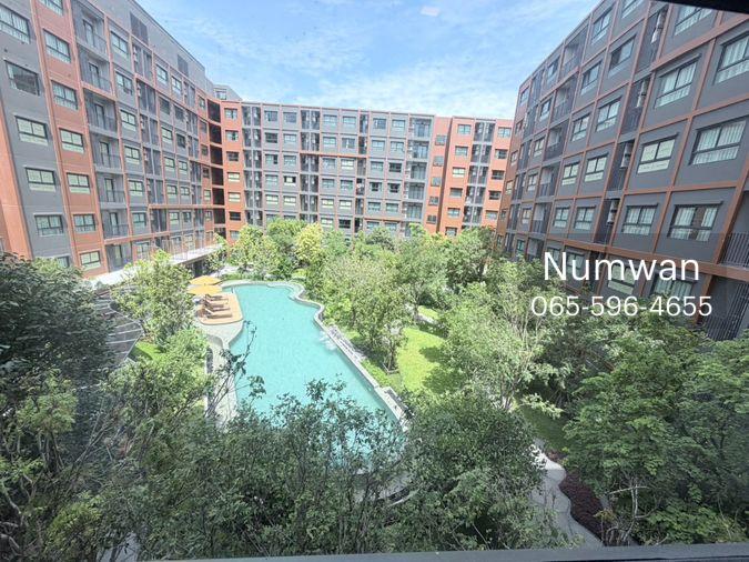 รูป วิวสระ 🏙️ ให้เช่า ดีคอนโด คีรี for rent dcondo kiri 11,500 บาท/เดือน ชั้น 4 ตึก B นัดชมห้องได้ LINE: @802dkhwu - รูปที่ 1/5